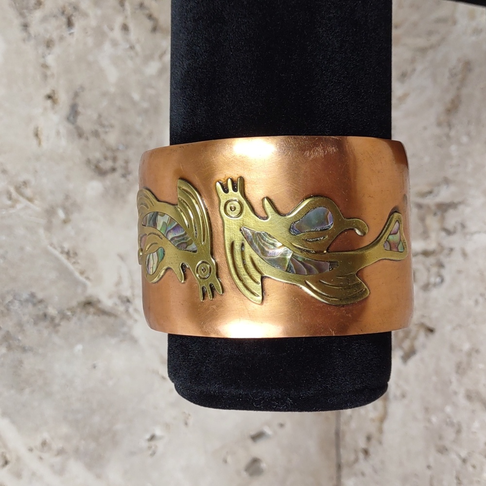 Vintage Copper/Brass Cuff Bracelet